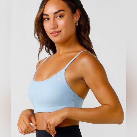 Lorna Jane Light Blue Sports Bra - Size small - Picture 1 of 9